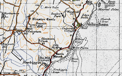 Old map of Colt Park in 1947