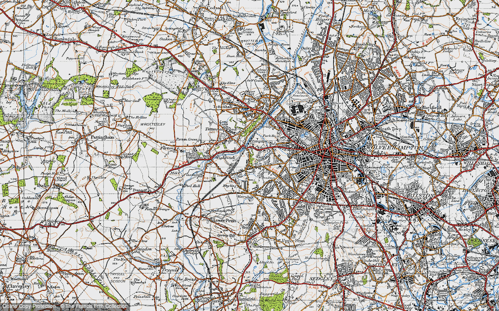 Old Maps of Compton, West Midlands - Francis Frith