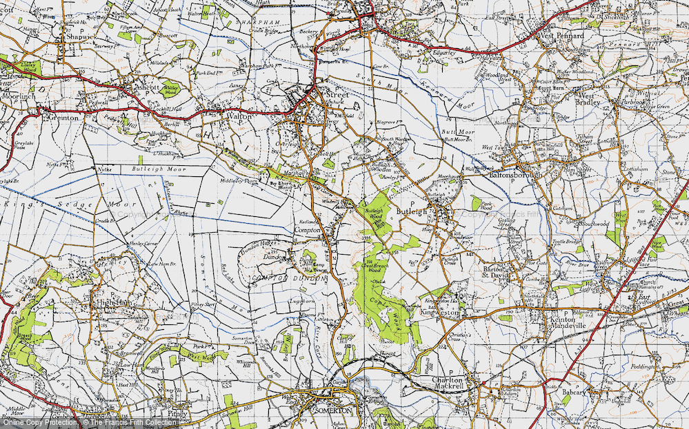 Compton Dundon, 1945