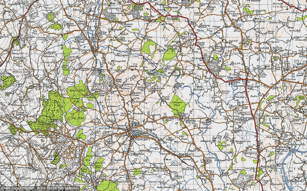 Old Map of Compton Green, 1947 in 1947