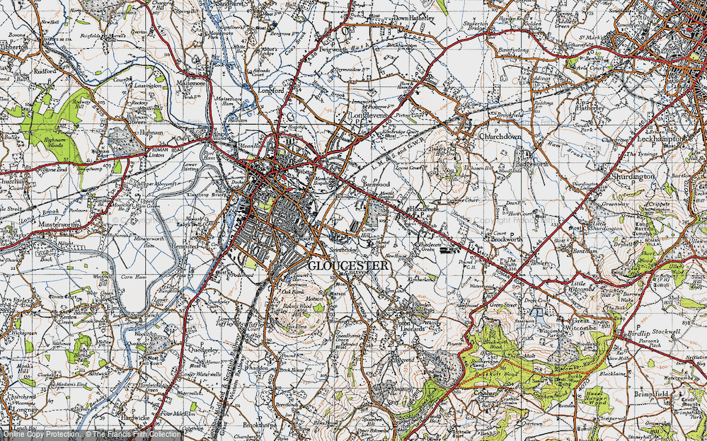 Old Maps of Coney Hill, Gloucestershire - Francis Frith