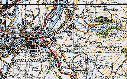 Old map of Wild Bank in 1947