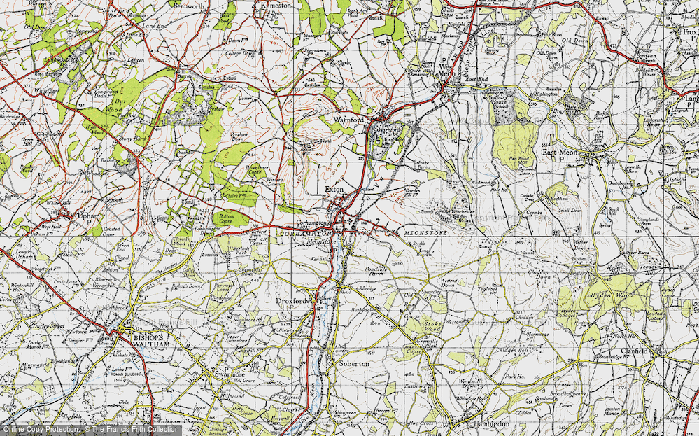 Corhampton, 1945