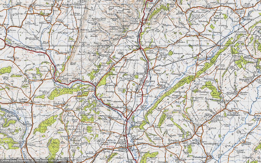 Old Map of Corner, The, 1947 in 1947