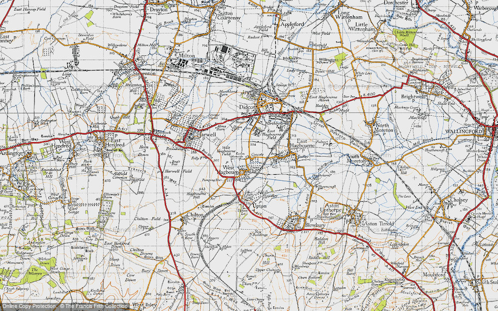 Old Map of Coscote, 1947 in 1947