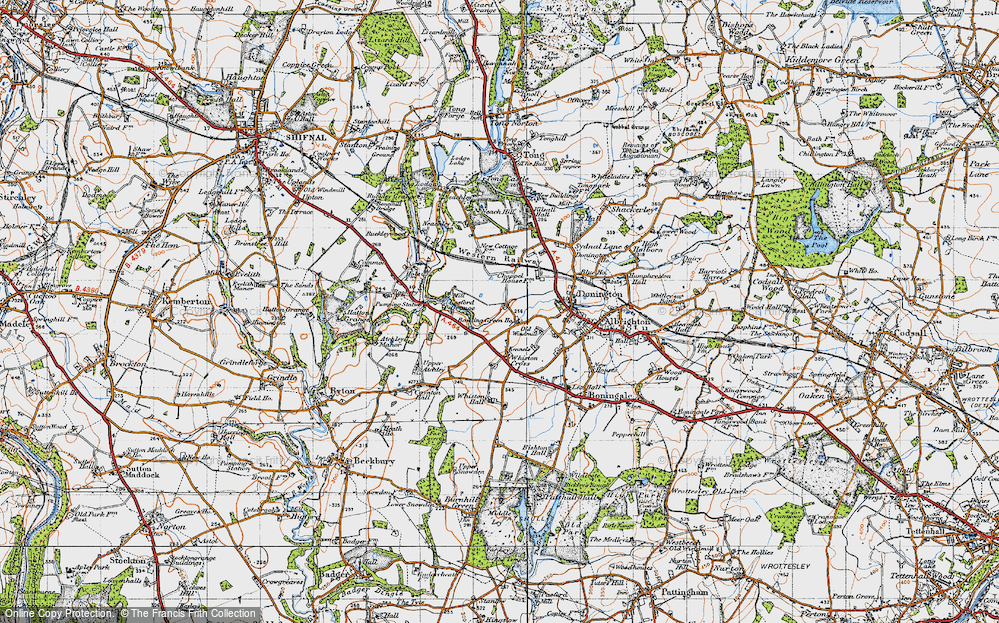 Old Map of Cosford, 1946 in 1946