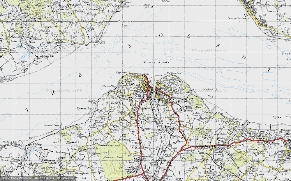 Cowes, 1945