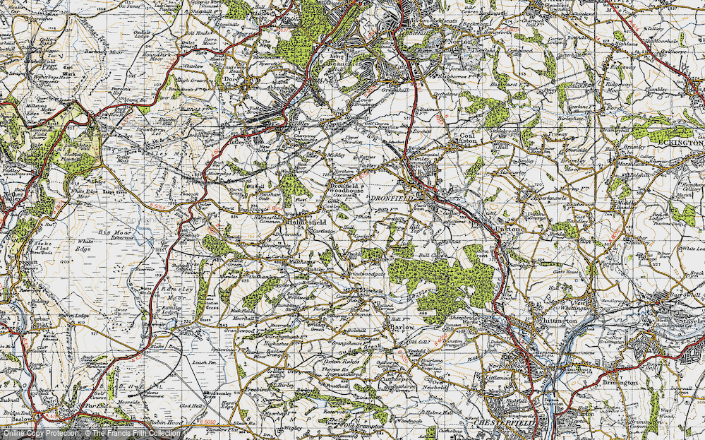 Old Map of Cowley, 1947 in 1947