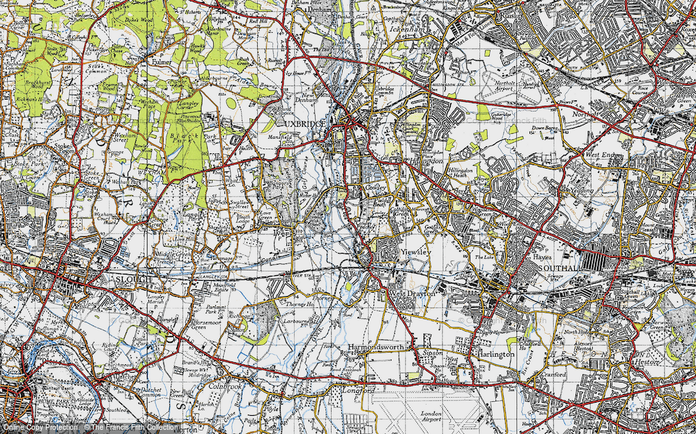 Old Maps of Huntsmoor Park, Buckinghamshire - Francis Frith