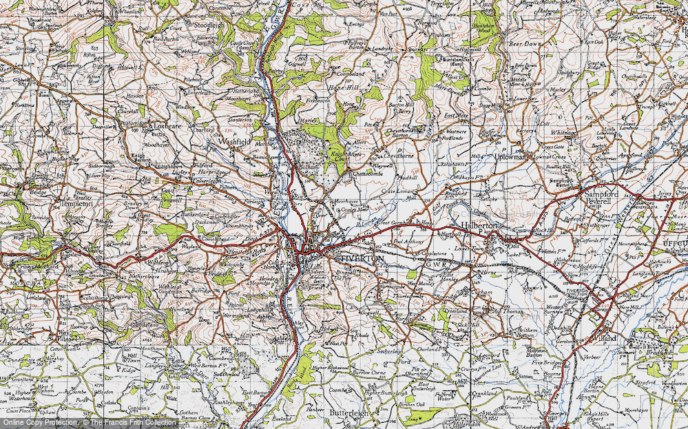 Old Map of Cowleymoor, 1946 in 1946