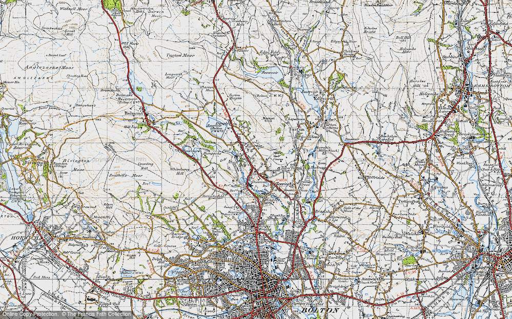 Old Map of Cox Green, 1947 in 1947