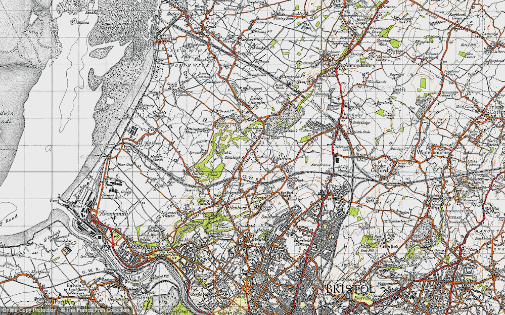 Cribbs Causeway, 1946
