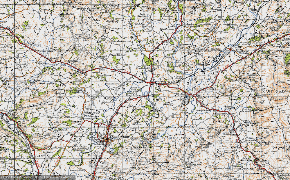 Old Map of Crossgates, 1947 in 1947