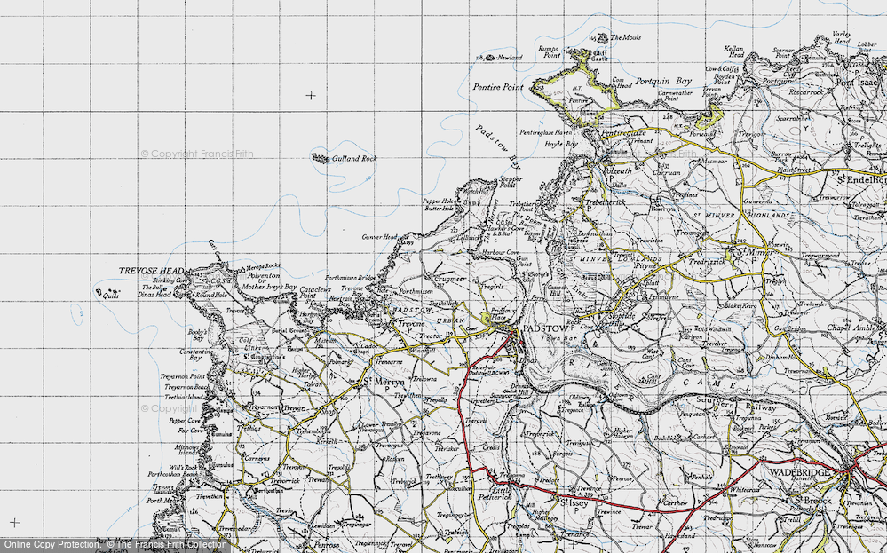 Old Map of Crugmeer, 1946 in 1946