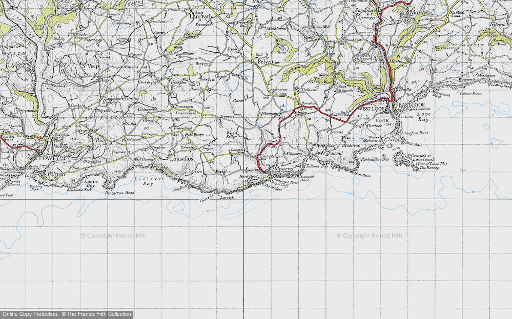 Old Map of Crumplehorn, 1946 in 1946