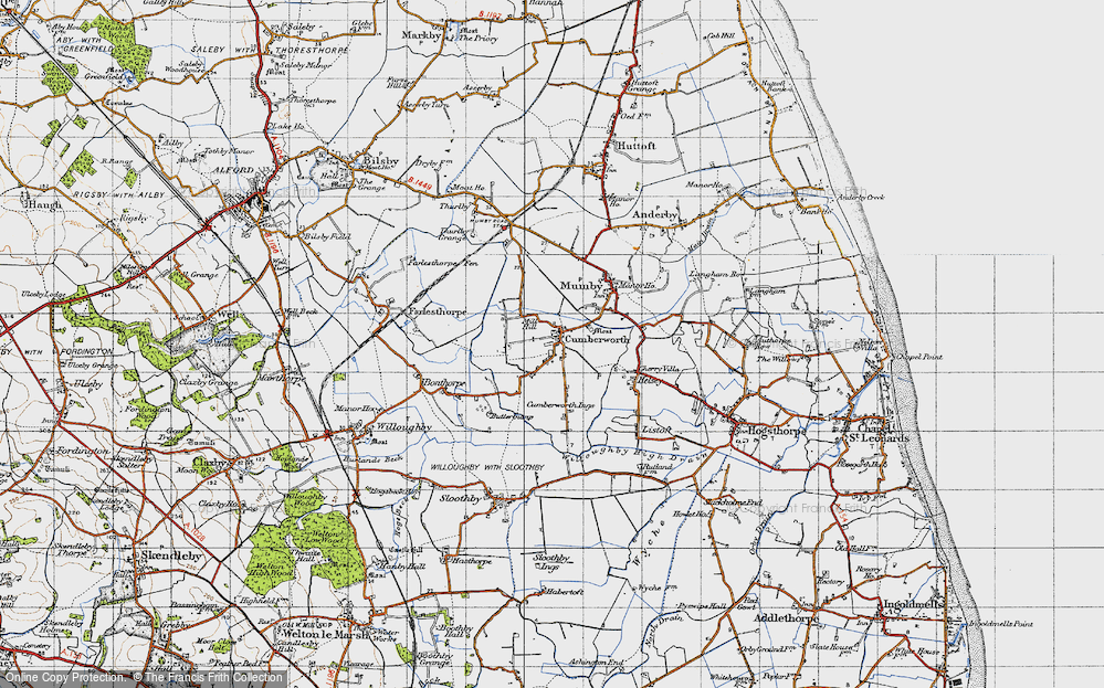 Old Map of Cumberworth, 1946 in 1946