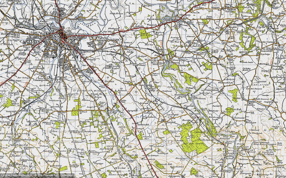 Old Map of Cumwhinton, 1947 in 1947