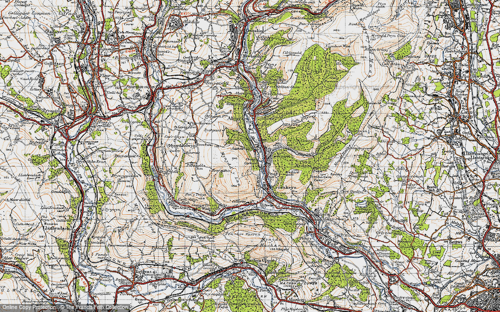 Cwmcarn, 1947