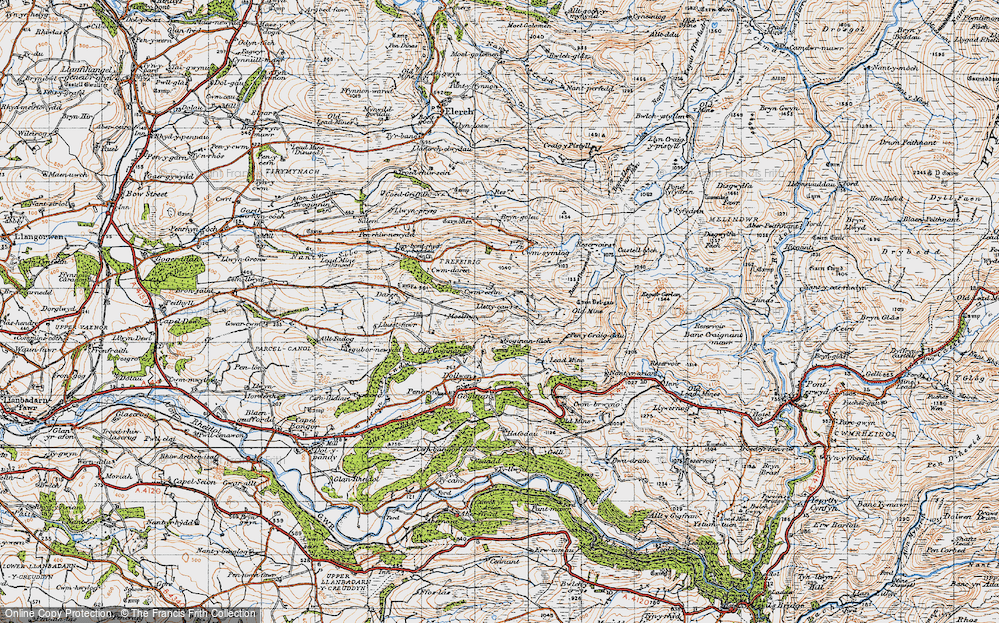 Old Map of Cwmerfyn, 1947 in 1947