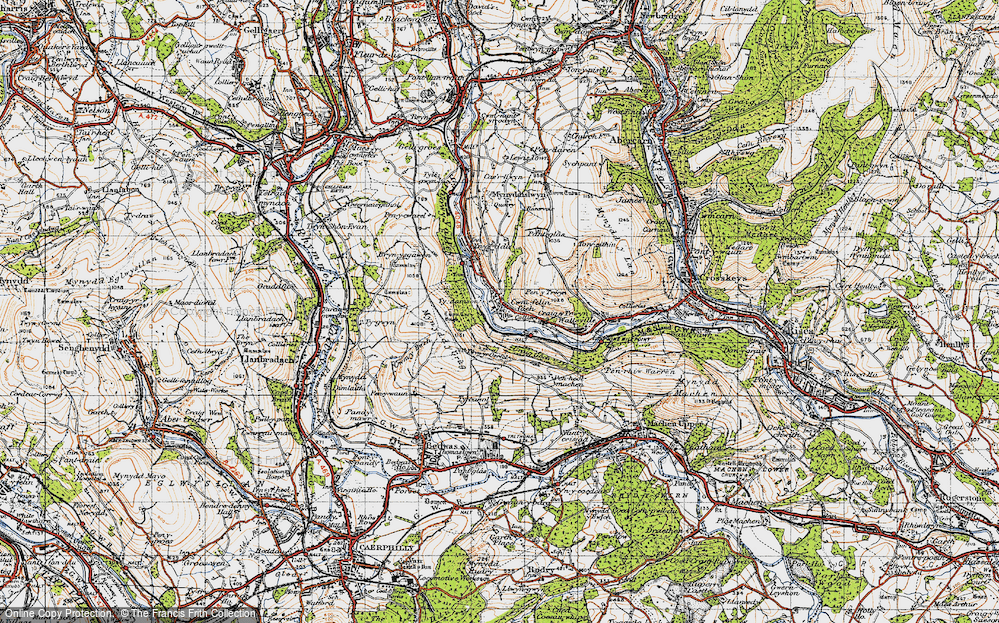 Cwmfelinfach, 1947