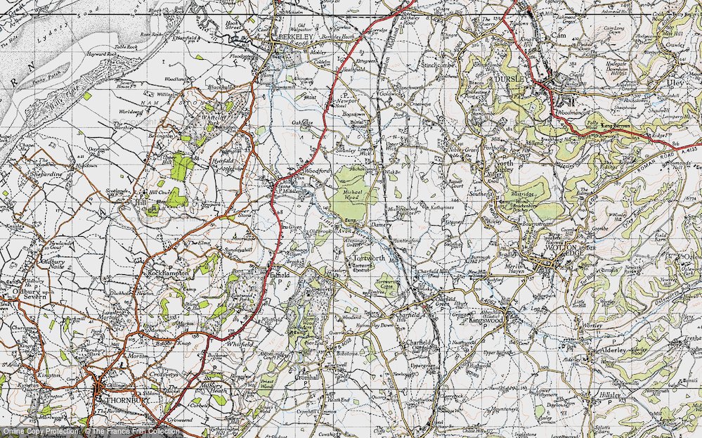 Old Map of Damery, 1946 in 1946