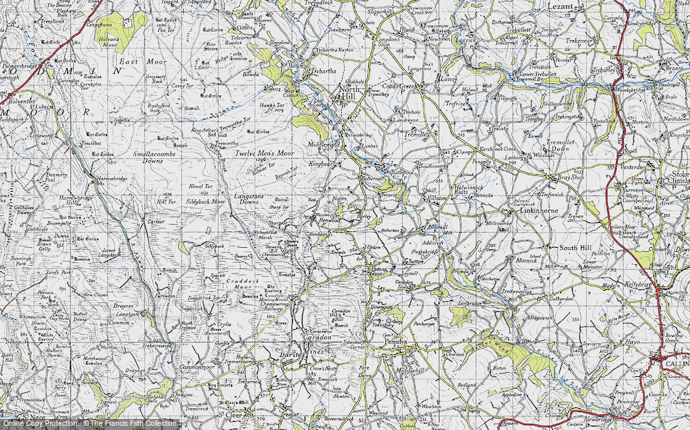 Old Map of Darleyford, 1946 in 1946