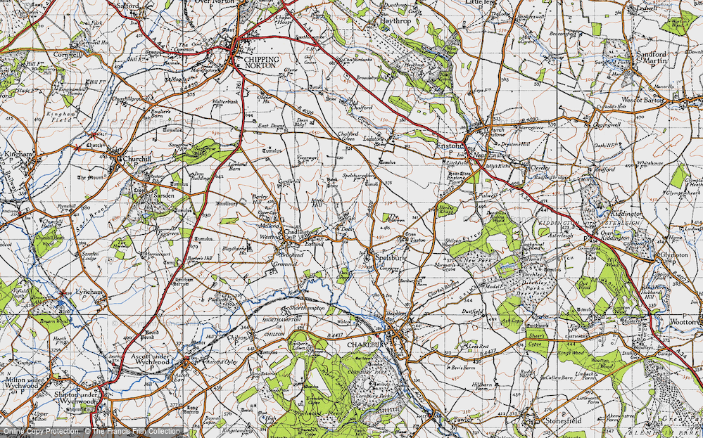 Old Maps of Dean, Oxfordshire - Francis Frith