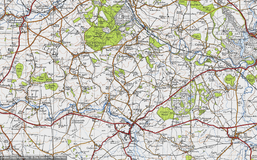 Old Map of Delly End, 1946 in 1946