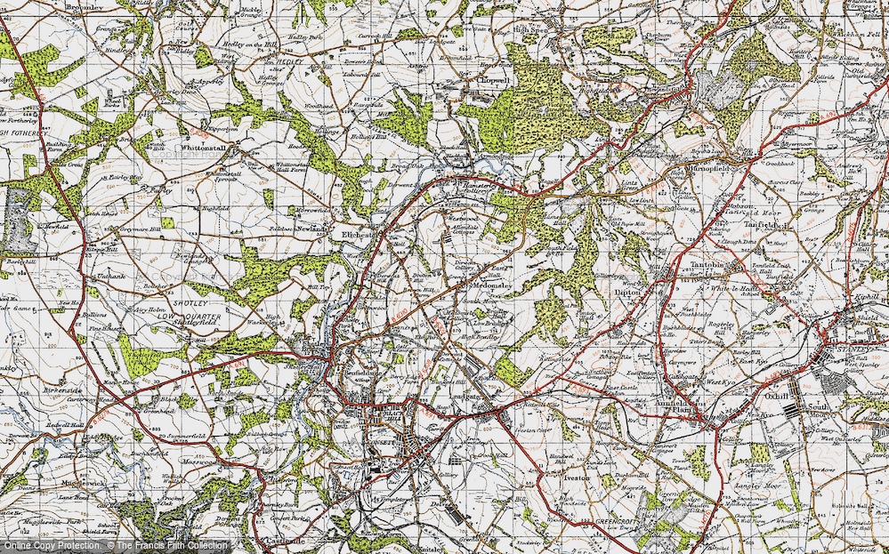 Old Map of Dene, The, 1947 in 1947
