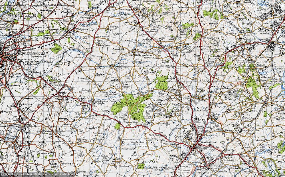 Old Map of Dordale, 1947 in 1947