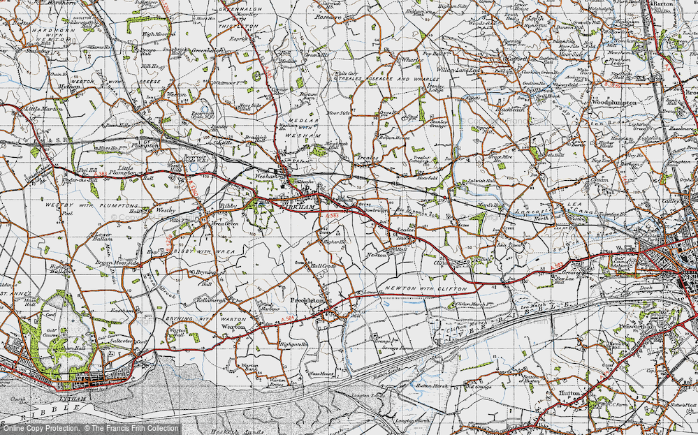 Old Map of Dowbridge, 1947 in 1947