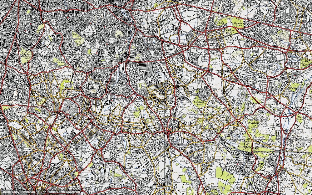 Old Map of Downham, 1946 in 1946