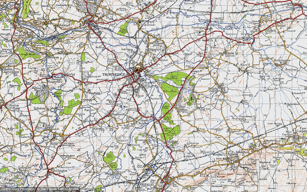 Old Map of Drynham, 1946 in 1946