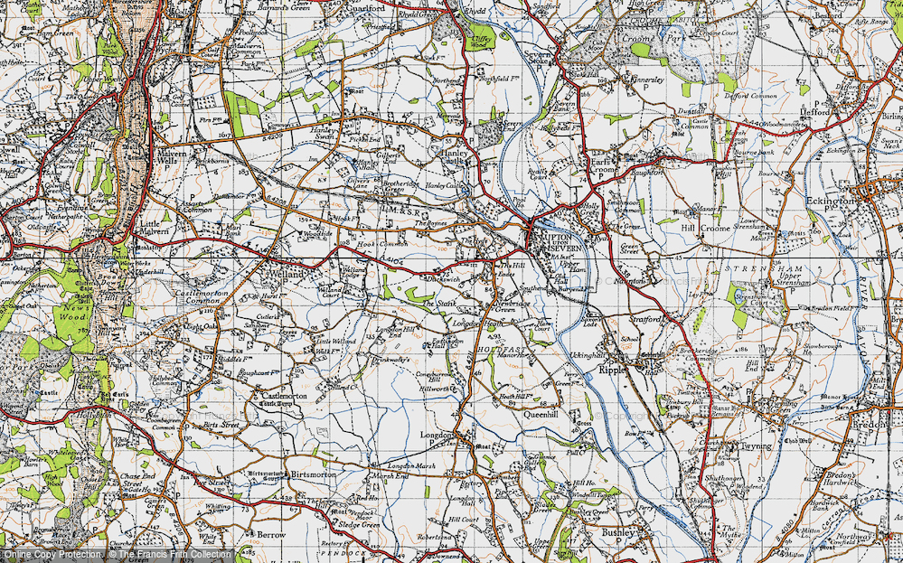 Old Map of Duckswich, 1947 in 1947