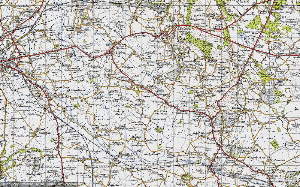 Old Map of Duddon, 1947 in 1947
