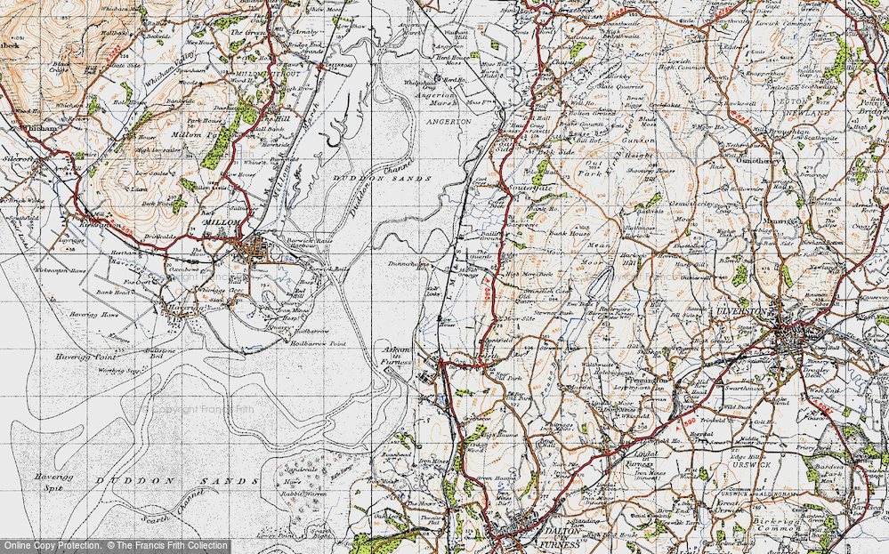 Old Map of Dunnerholme, 1947 in 1947
