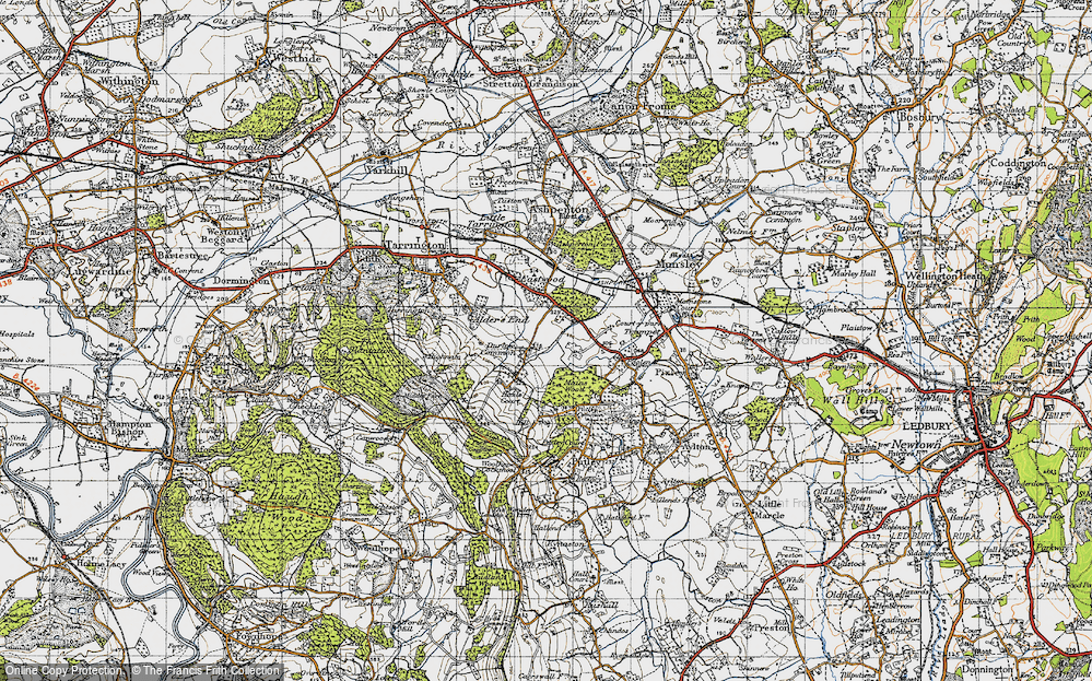 Old Map of Durlow Common, 1947 in 1947