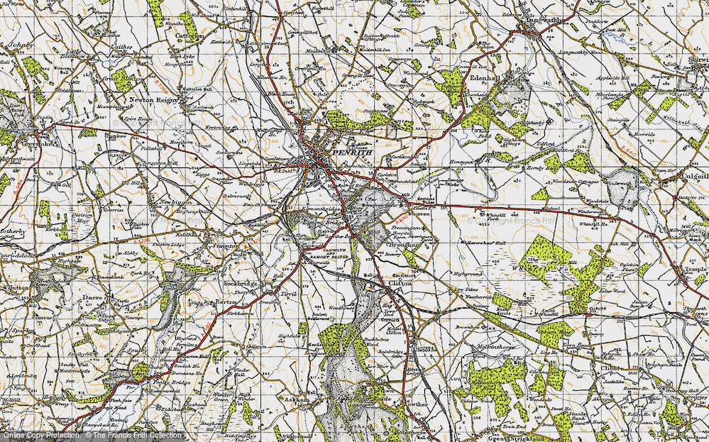 Old Map of Eamont Bridge, 1947 in 1947