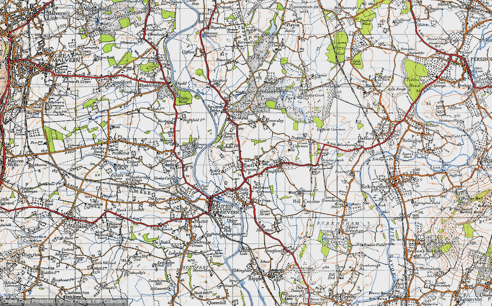 Earl's Croome, 1947