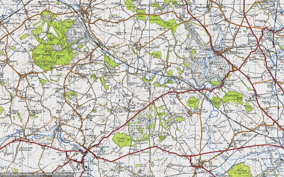 Old Map of East End, 1946 in 1946