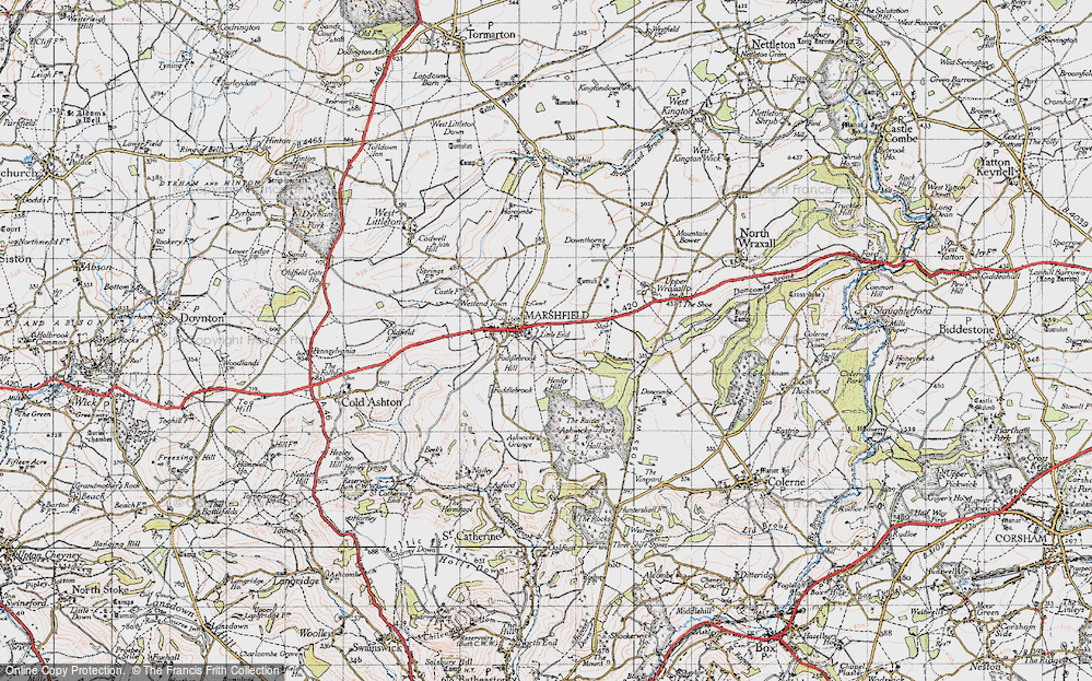 Old Map of East End, 1946 in 1946