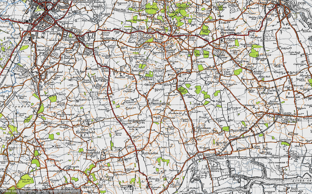 East Hanningfield, 1945
