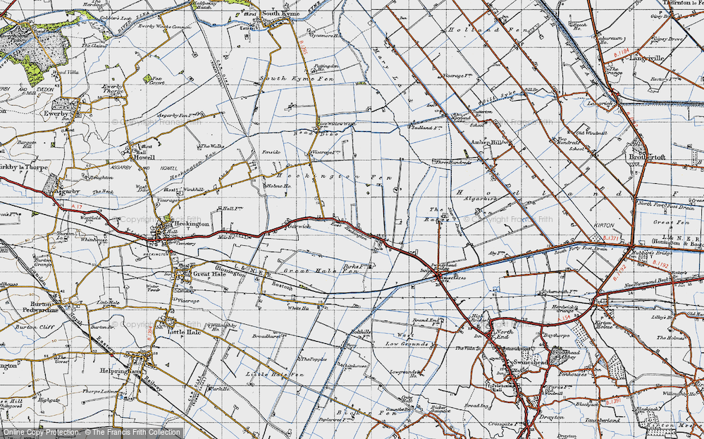 East Heckington, 1946