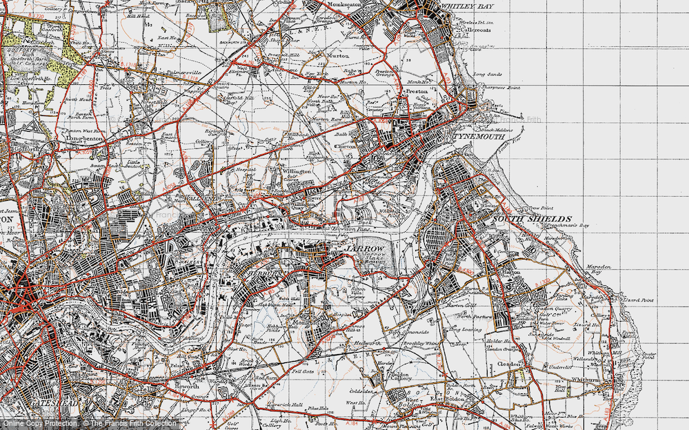 Old Map of East Howdon, 1947 in 1947
