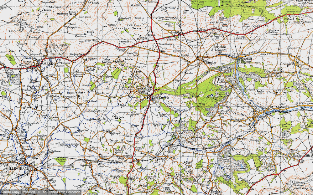 East Knoyle, 1945