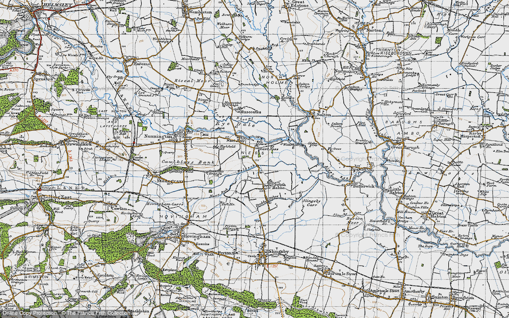 Old Map of East Ness, 1947 in 1947