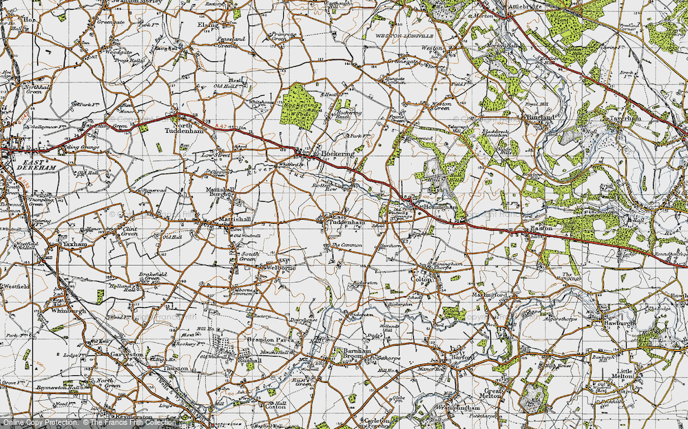 East Tuddenham, 1946