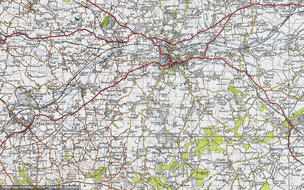 Old Map of Eastbrook, 1946 in 1946