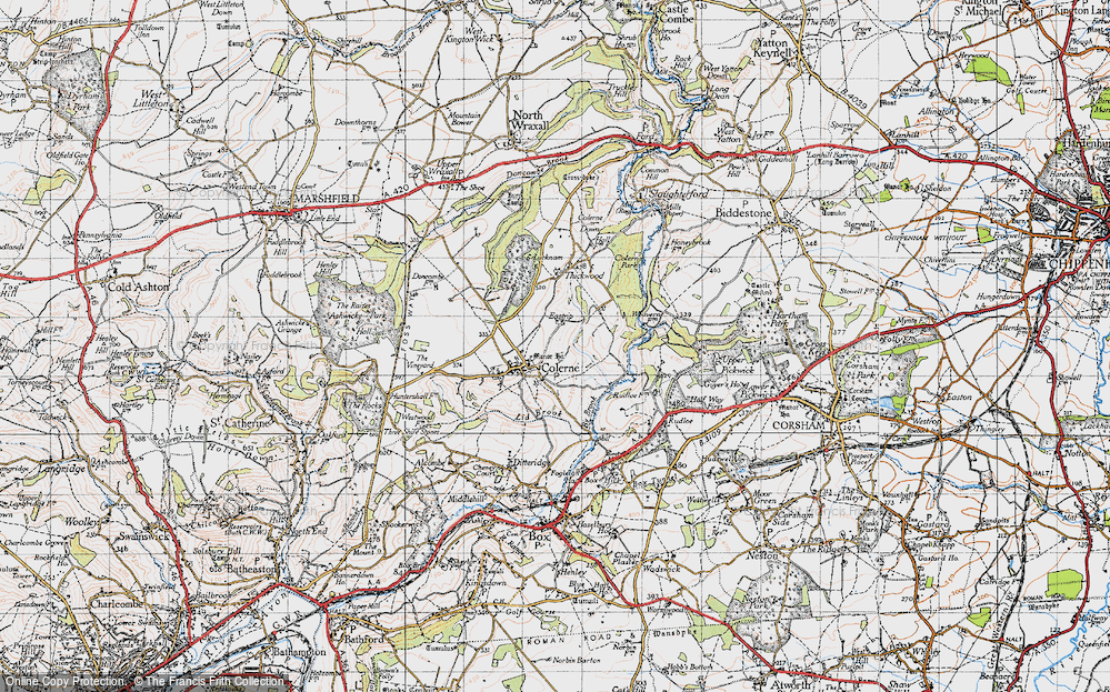 Old Map of Eastrip, 1946 in 1946
