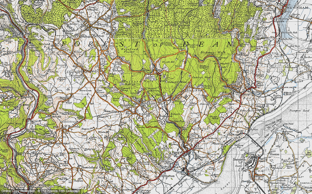 Old Map of Eaves, The, 1946 in 1946